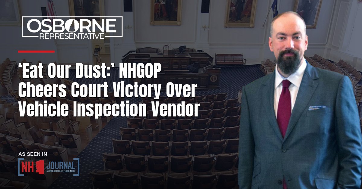 ‘Eat Our Dust:’ NHGOP Cheers Court Victory Over Vehicle Inspection Vendor