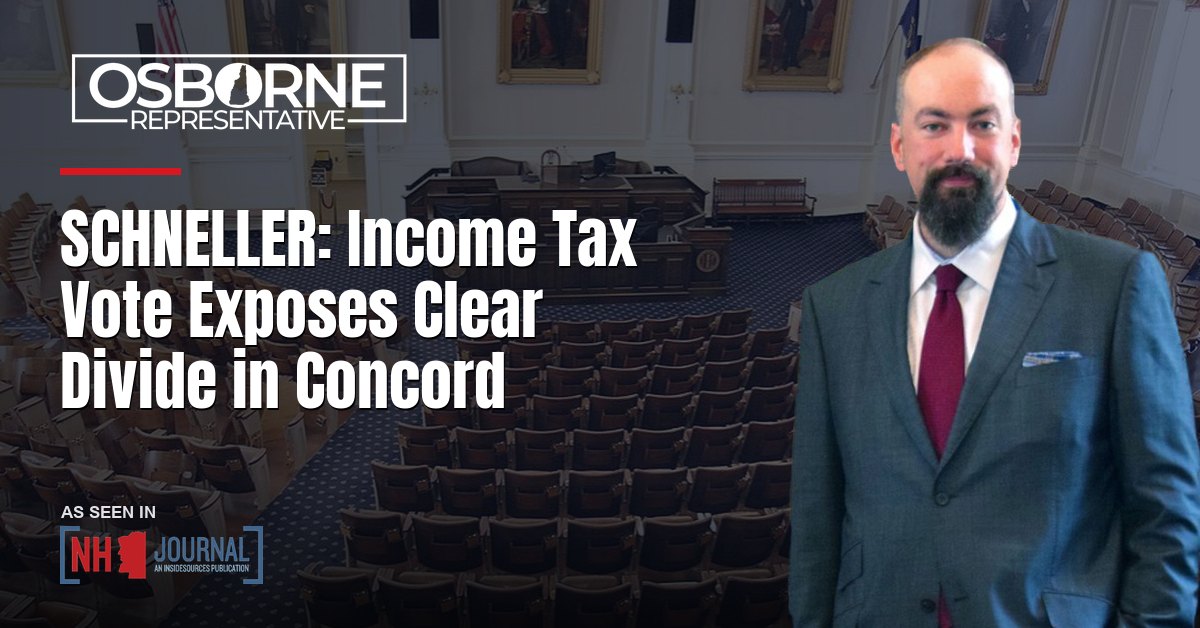 SCHNELLER: Income Tax Vote Exposes Clear Divide in Concord