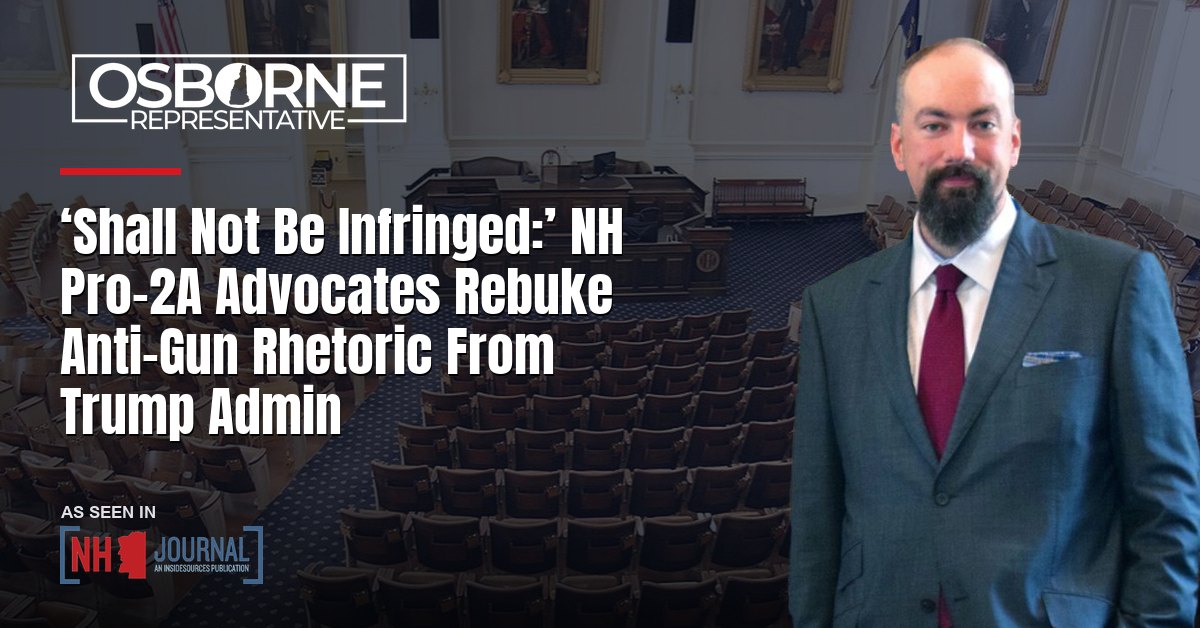 ‘Shall Not Be Infringed:’ NH Pro-2A Advocates Rebuke Anti-Gun Rhetoric From Trump Admin