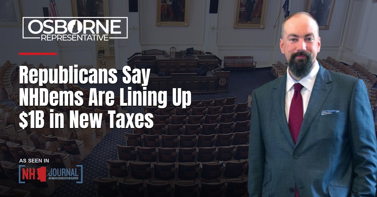 Republicans Say NHDems Are Lining Up $1B in New Taxes
