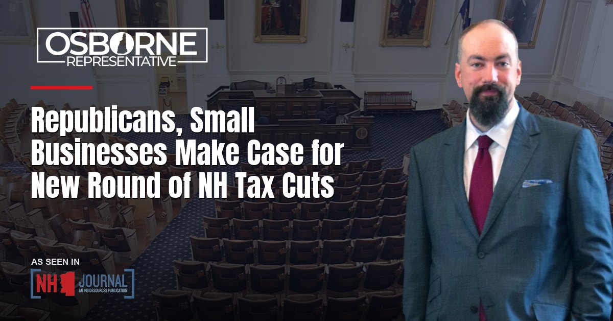Republicans, Small Businesses Make Case for New Round of NH Tax Cuts