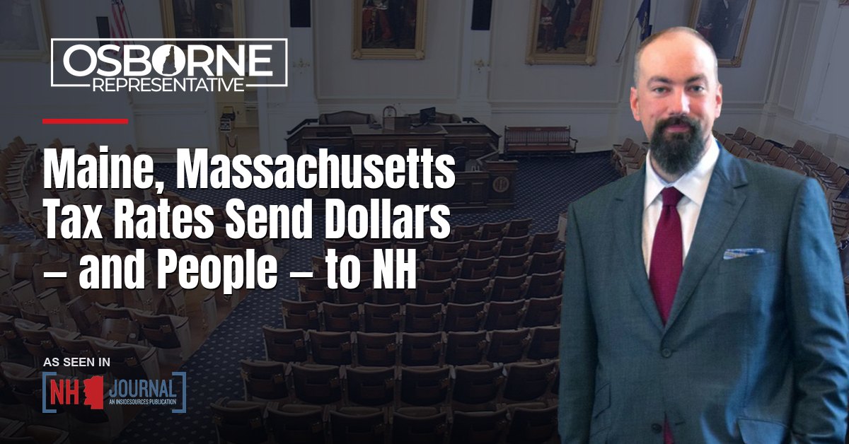 Maine, Massachusetts Tax Rates Send Dollars — and People — to NH