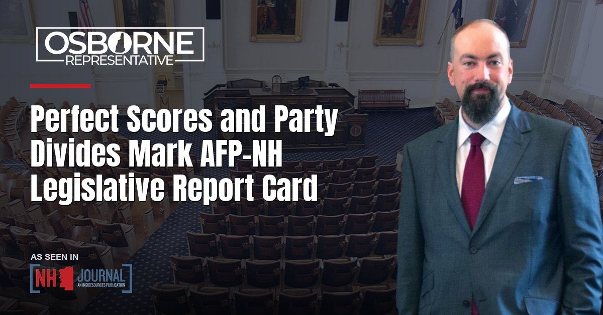 Perfect Scores and Party Divides Mark AFP-NH Legislative Report Card