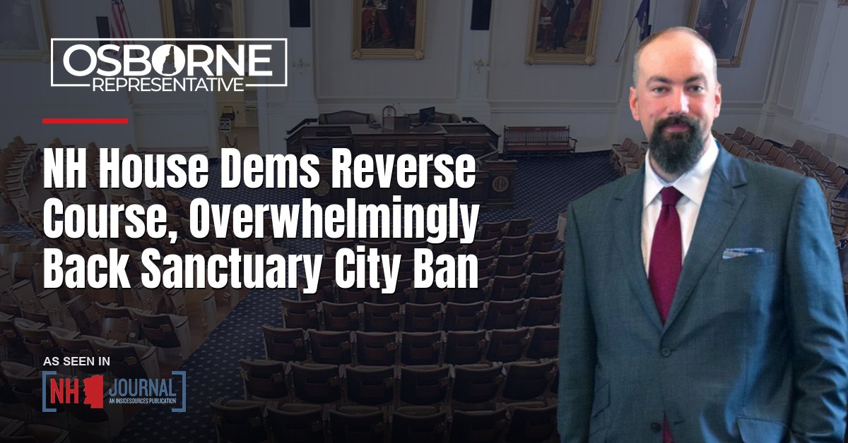 NH House Dems Reverse Course, Overwhelmingly Back Sanctuary City Ban