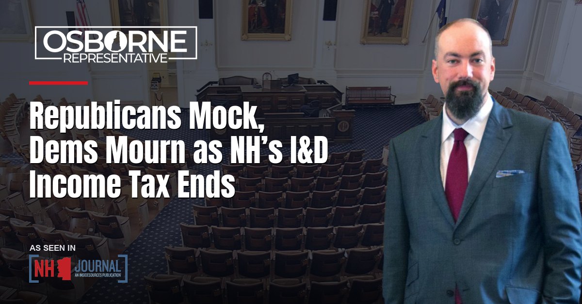 Republicans Mock, Dems Mourn as NH’s I&D Income Tax Ends