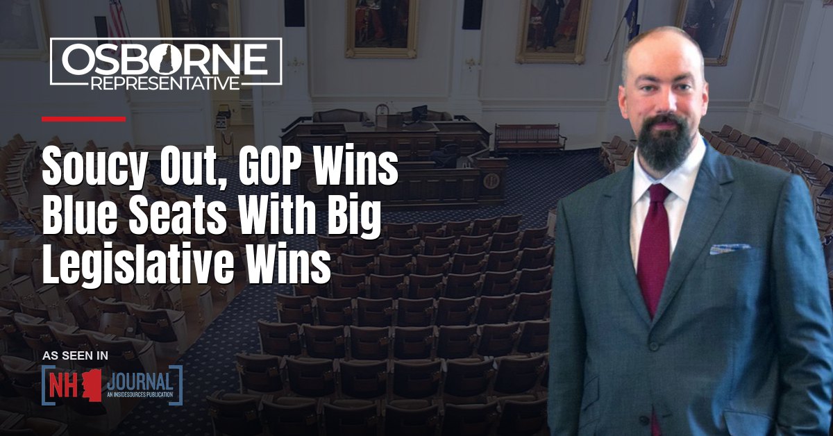 Soucy Out, GOP Wins Blue Seats With Big Legislative Wins