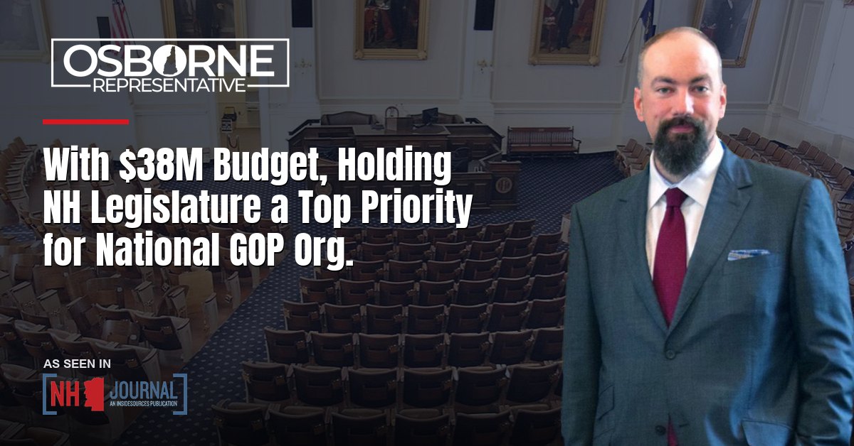 With $38M Budget, Holding NH Legislature a Top Priority for National GOP Org.