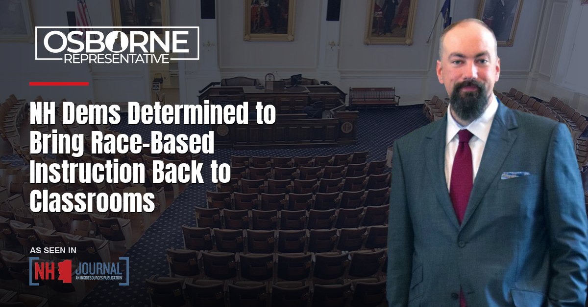 NH Dems Determined to Bring Race-Based Instruction Back to Classrooms