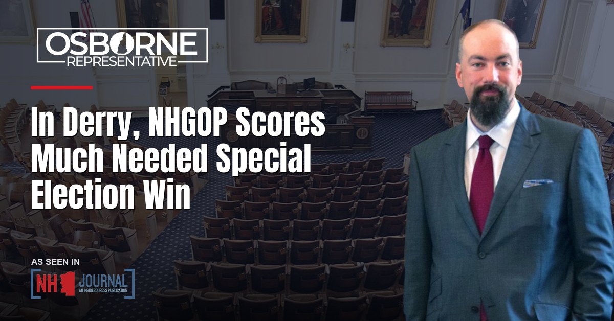 In Derry, NHGOP Scores Much Needed Special Election Win