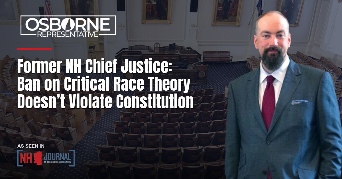 Former NH Chief Justice: Ban on Critical Race Theory Doesn’t Violate Constitution