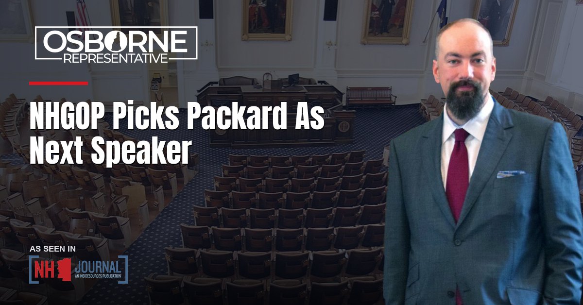 NHGOP Picks Packard As Next Speaker