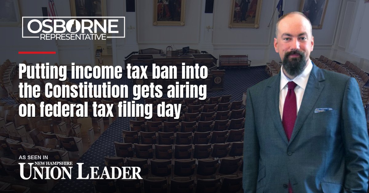 Putting income tax ban into the Constitution gets airing on federal tax filing day
