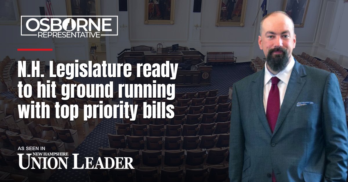 N.H. Legislature ready to hit ground running with top priority bills