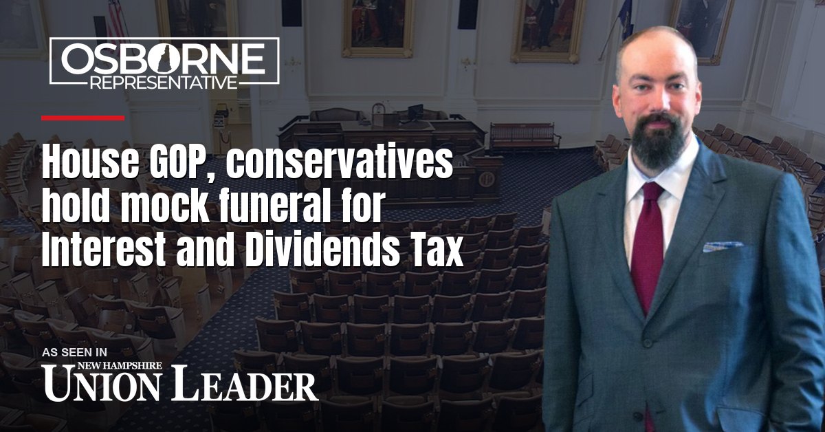House GOP, conservatives hold mock funeral for Interest and Dividends Tax
