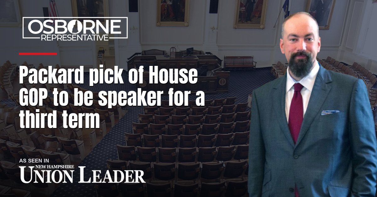 Packard pick of House GOP to be speaker for a third term