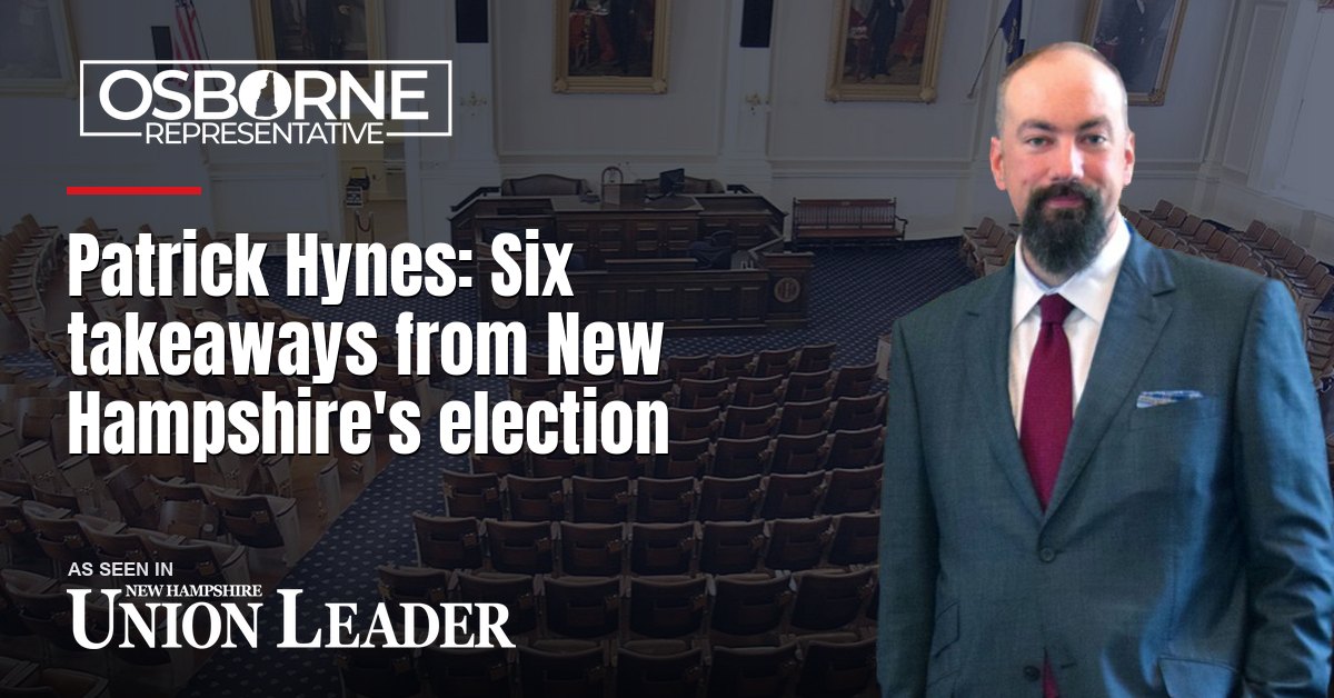 Patrick Hynes: Six takeaways from New Hampshire’s election