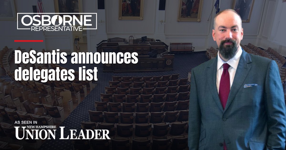 DeSantis announces delegates list